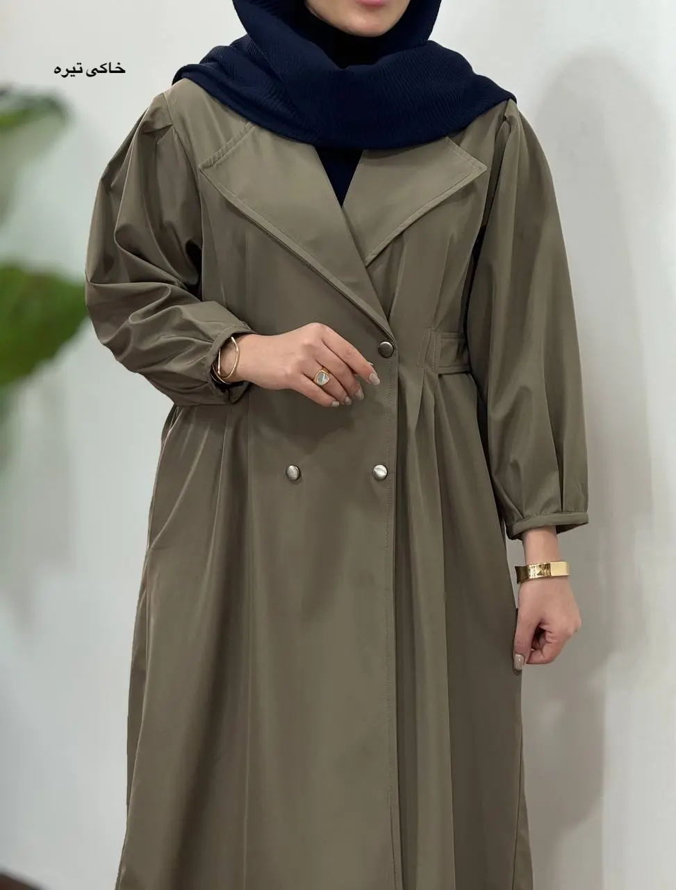 بارونی بلند ضد آب سمن